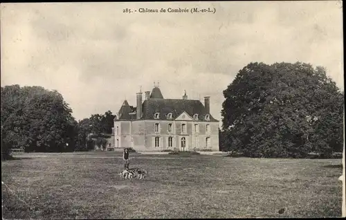 Ak Combrée Maine et Loire, Château