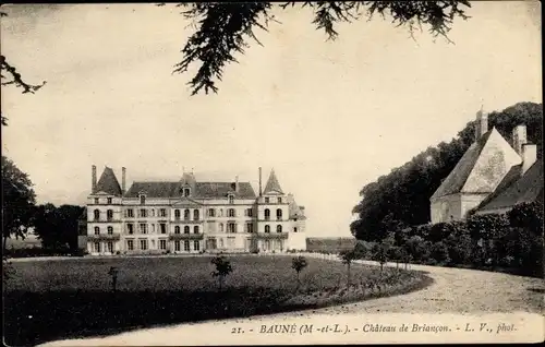 Ak Bauné Maine et Loire, Château de Briancon