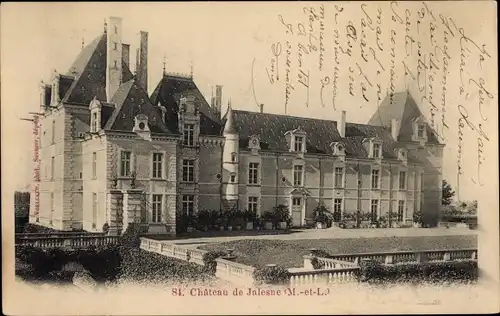 Ak Vernantes Maine et Loire, Château de Jalesnes