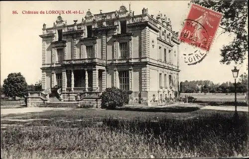 Ak Vernantes Maine et Loire, Château de Loroux