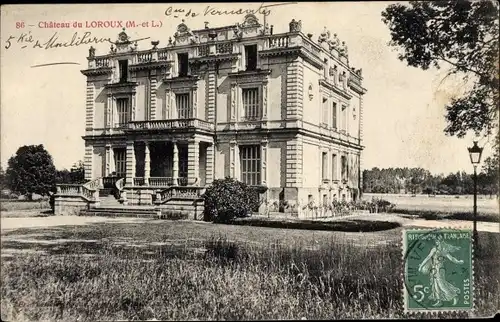 Ak Vernantes Maine et Loire, Château de Loroux