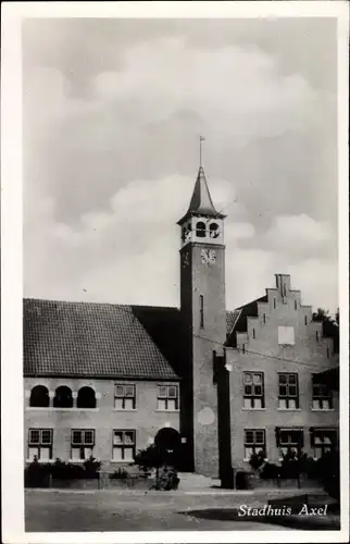 Ak Axel Zeeland Niederlande, Stadhuis