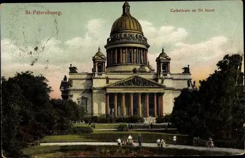 Ak Sankt Petersburg Russland, Cathedrale de St. Isaac