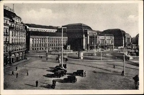 Ak Leipzig in Sachsen, Hauptbahnhof