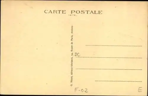 Ak La Fère Aisne, L'Hôpital Hospice