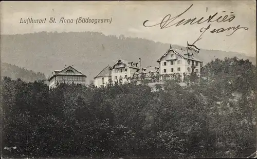 Ak Guebwiller Gebweiler Elsass Haut Rhin, St. Anna, Hotels
