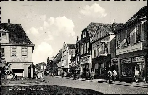 Ak Aurich in Ostfriesland, Osterstraße