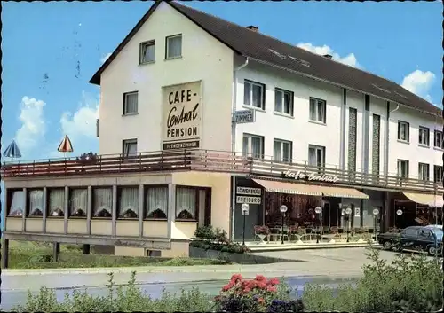 Ak Schönwald im Schwarzwald, Café Pension Central