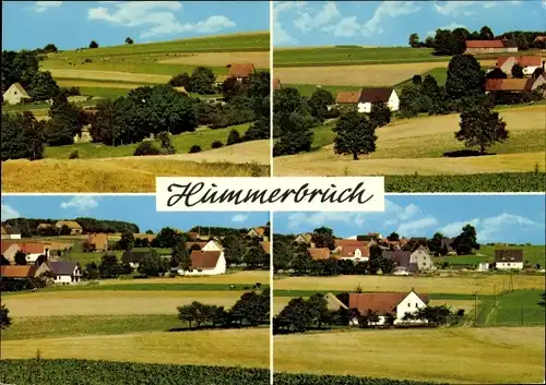 Ak Hummerbruch Extertal in Lippe, Ortsansichten, Landschaft