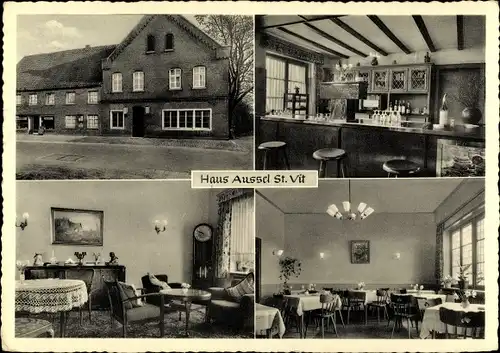 Ak St. Vit Rheda Wiedenbrück Nordrhein Westfalen, Gasthaus Aussel