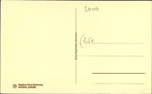 Steindruck Ak Hannover in Niedersachsen, Marktkirche u. Rathaus