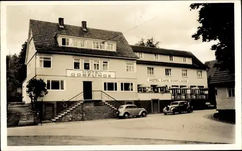 Ak Grasellenbach im Odenwald, Hotel Zur Dorflinde