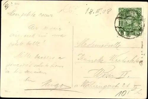 Briefmarken Ak Kaiser Franz Joseph I.