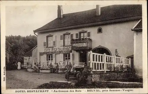 Ak Belval Vosges, Hotel Restaurant Au Coucou des Bois