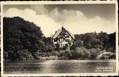 Foto Ak Glücksburg an der Ostsee, Villa Dagmar