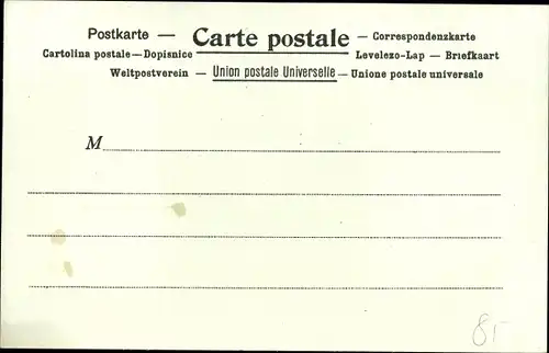 Briefmarken Litho Brasilien, La Poste au Bresil, Postbote, Hängematte