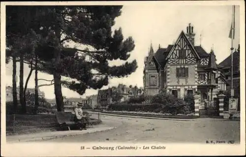 Ak Cabourg Calvados, Les Chalets