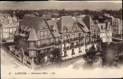 Ak Cabourg Calvados, Normandy Hotel