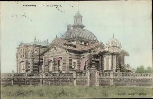 Ak Cabourg Calvados, Villa Gentiale