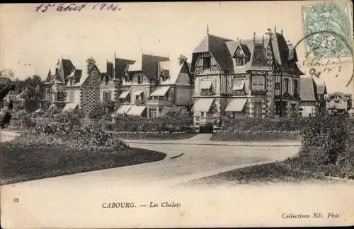 Ak Cabourg Calvados, Les Chalets