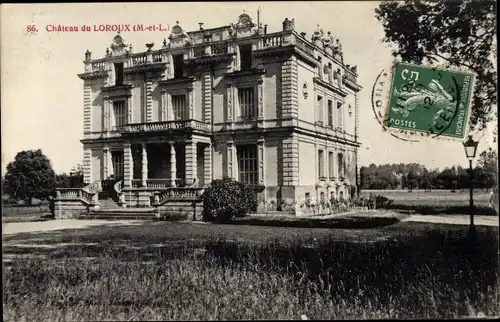 Ak Vernantes Maine et Loire, Château de Loroux