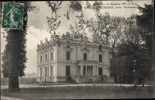 Ak Vernantes Maine et Loire, Château de Loroux