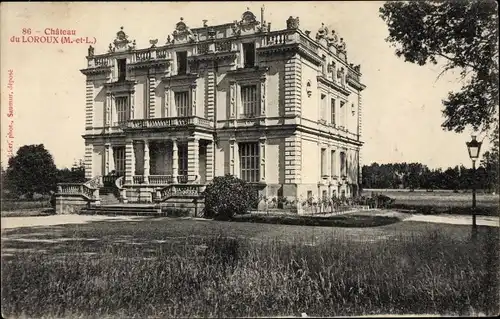 Ak Vernantes Maine et Loire, Château de Loroux