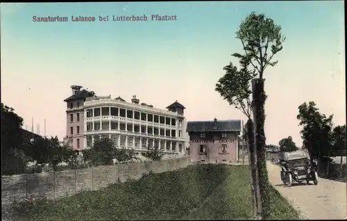 Ak Lutterbach Elsass Haut Rhin, Sanatorium Laiance