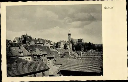 Ak Altkirch Elsass Haut Rhin, Ortsansicht