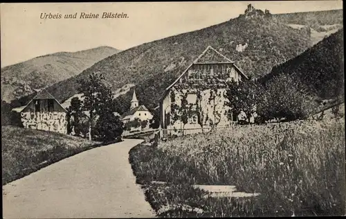 Ak Orbey Urbeis Elsass Haut Rhin, Ruine Bilstein