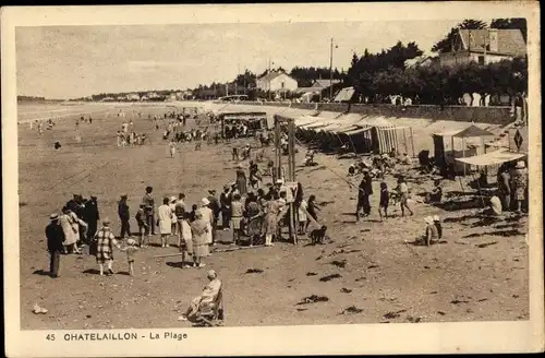 Ak Châtelaillon Charente Maritime, La Plage