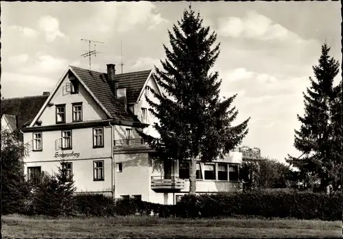 Ak Schonach im Schwarzwald, Pension Sommerberg