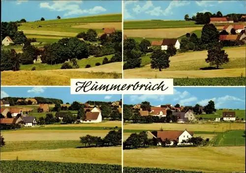 Ak Hummerbruch Extertal in Lippe, Ortsansichten, Landschaft