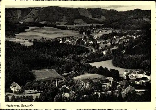 Ak Wiedenest Bergneustadt im Bergischen Land, Luftaufnahme