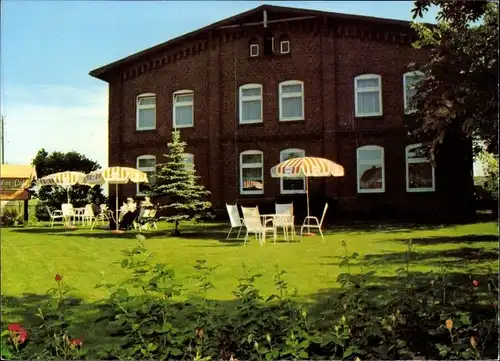 Ak Dargow Salem Schleswig Holstein, Schaalsee Café, Terrasse