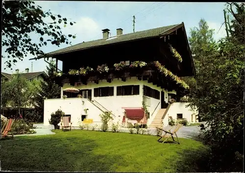 Ak Bad Wiessee in Oberbayern, Kurheim Dralle, Hirschbergstraße 4