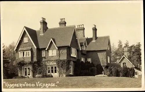 Ak Hammerwood East Sussex England, Vicarage, Villa