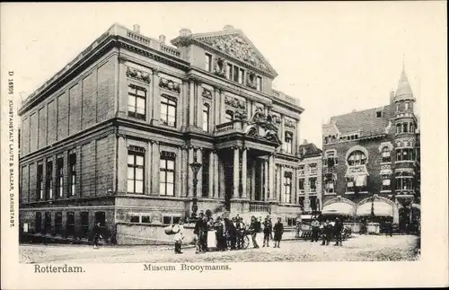 Ak Rotterdam Südholland Niederlande, Museum Brooymanns