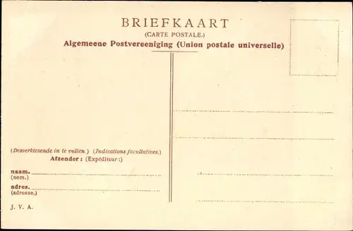 Ak Amsterdam Nordholland Niederlande, Postkantoor