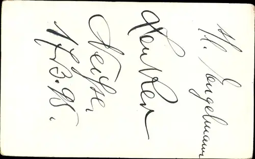 CdV Deutscher Soldat in Uniform, Zenker, Engelmann, Neisse 1895