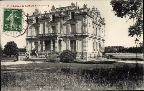 Ak Vernantes Maine et Loire, Château de Loroux