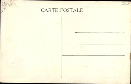 Ak La Varenne Maine et Loire, le Château, vallée de la Loire, Vogelschau