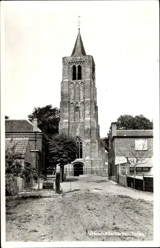 Ak 's Heer Abtskerke Zeeland, Toren