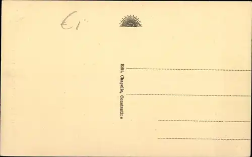 Ak Scenes et Types, Un Chamelier