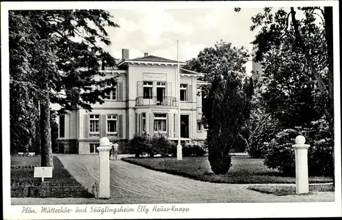 Ak Plön am See, DRK Mütterkur- und Säuglingsheim Elly Heuss-Knapp