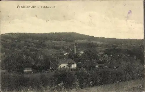 Ak Vandelainville Meurthe et Moselle, Totalansicht