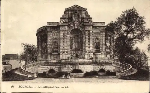 Ak Bourges Cher, Le Chateau d'Eau