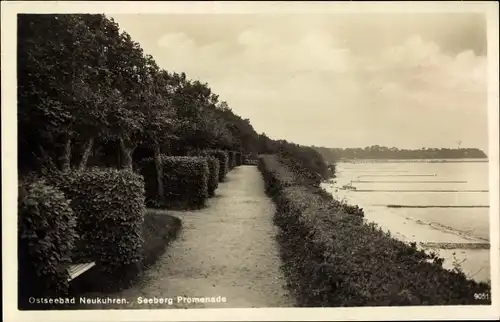 Ak Pionerski Neukuhren Ostpreußen, Seeberg Promenade