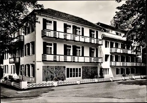 Ak Bad Tölz in Oberbayern, Alpen Sanatorium, Hausansicht