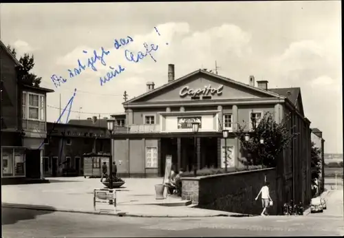 Ak Riesa an der Elbe Sachsen, Filmtheater Capitol